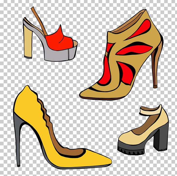 Slipper Brogue Shoe High-heeled Footwear PNG, Clipart, Accessories, Balloon Cartoon, Boy Cartoon, Cartoon Character, Cartoon Couple Free PNG Download