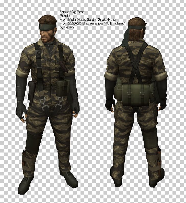 Metal Gear Solid 3: Snake Eater Solid Snake Metal Gear Solid V: The Phantom Pain Metal Gear Solid 3: Subsistence PlayStation 2 PNG, Clipart, Army, Army Men, Big Boss, Boss, Close Quarters Combat Free PNG Download