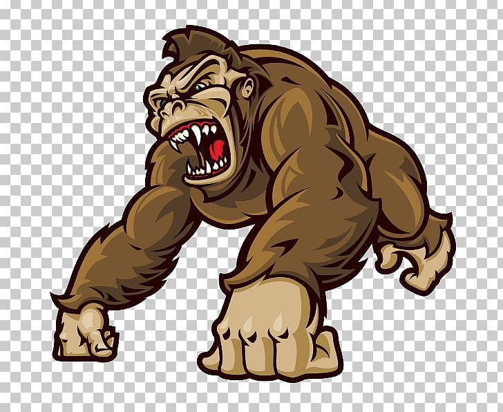 Western Gorilla Ape Gorilla Grodd Primate PNG, Clipart, Animation, Ape, Bear, Big Cats, Carnivoran Free PNG Download