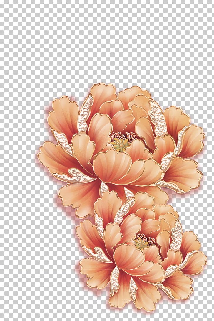 Moutan Peony Gold PNG, Clipart, Flower, Flower Arranging, Golden Background, Golden Frame, Golden Light Free PNG Download