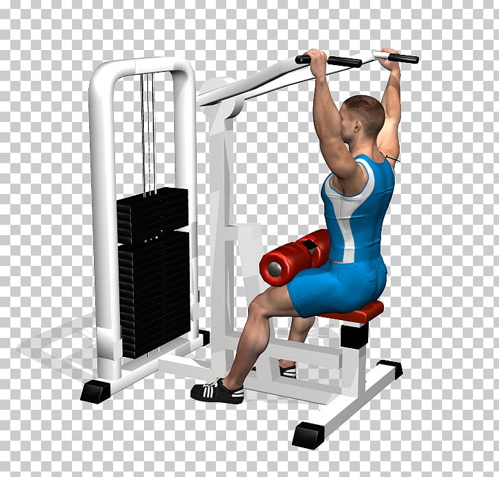 Pulldown Exercise Shoulder Physical Fitness Latissimus Dorsi Muscle Fitness Centre PNG, Clipart, Arm, Balance, Biceps, Dumbbell, Exercise Free PNG Download