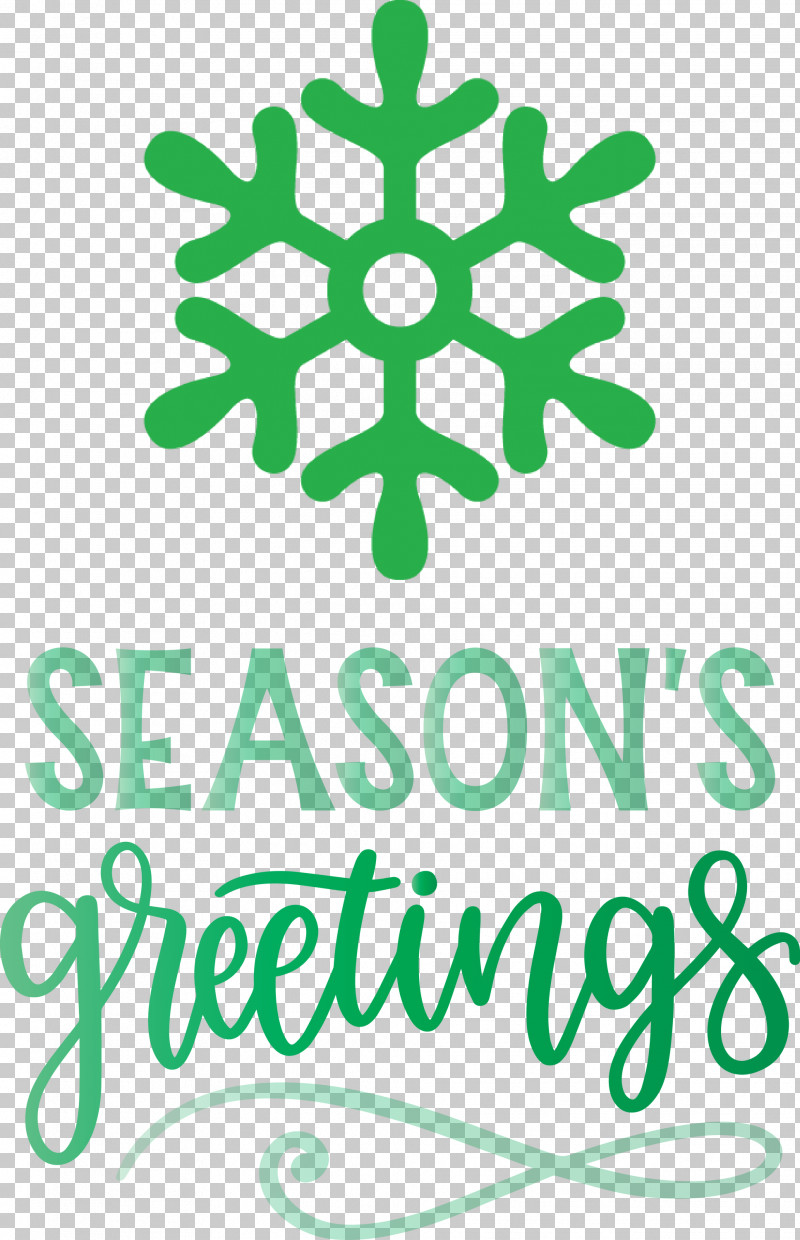 Seasons Greetings Winter Snow PNG, Clipart, Behavior, Floral Design, Leaf, Line, Logo Free PNG Download