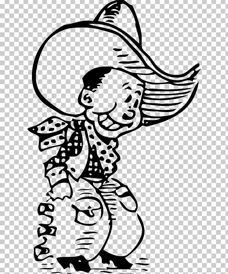 Cowboy Cartoon Drawing PNG, Clipart, Artwork, Black, Black And White, Cartoon, Cartoonist Free PNG Download