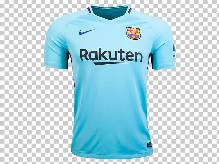 T-shirt FC Barcelona Sports Fan Jersey La Liga 2017–18 Segunda División PNG, Clipart, 2018, 2019, Active Shirt, Barcelona, Blue Free PNG Download