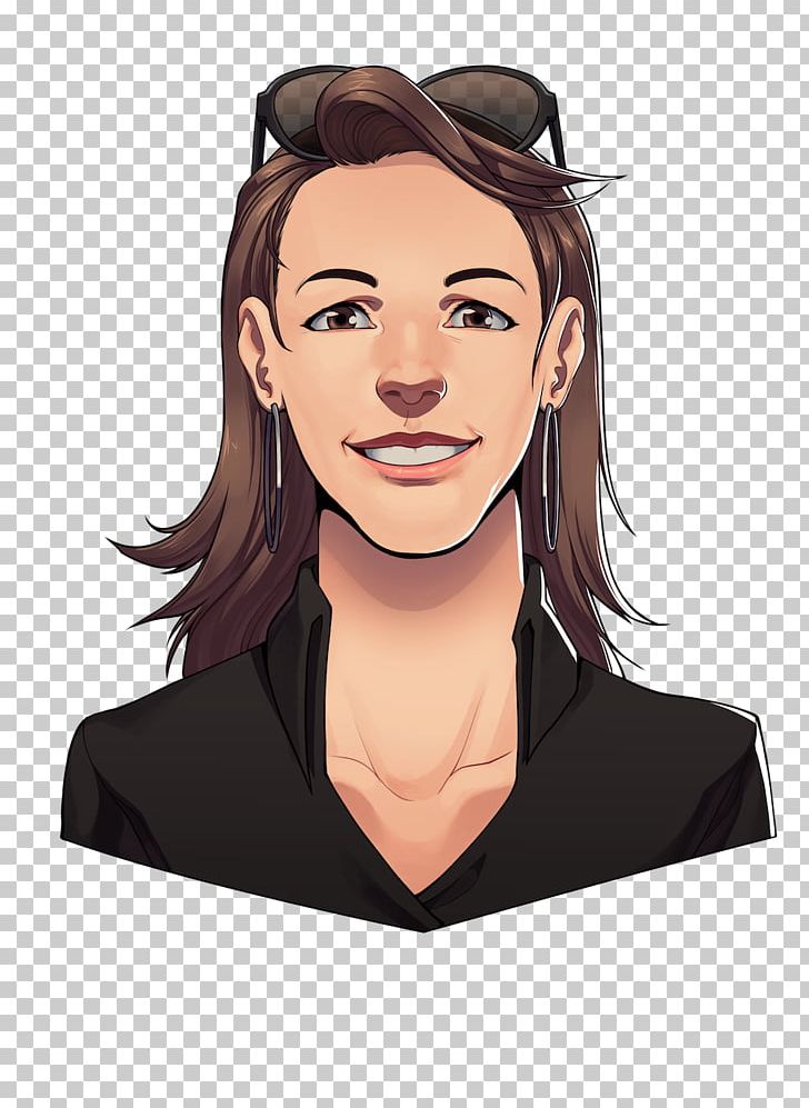 Portrait Cartoon Commission PNG, Clipart, Anime, Art, Brown Hair, Cartoon, Character Free PNG Download