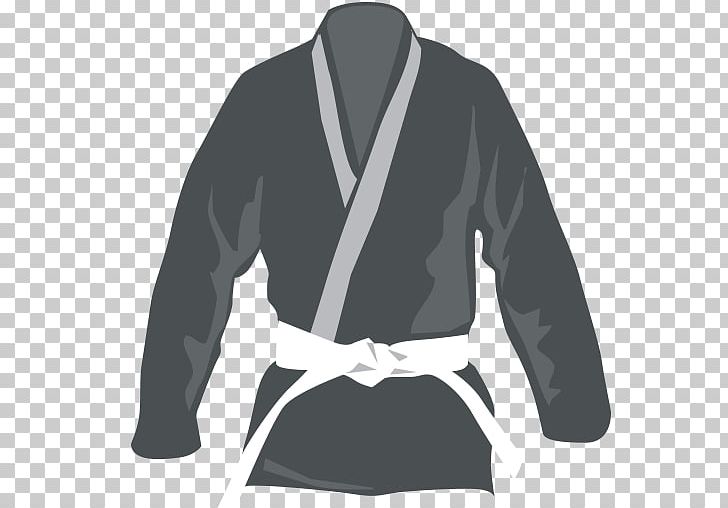 Robe Jujutsu Judo Uniform Sleeve PNG, Clipart, Animaatio, Black, Clothing, Dobok, Jacket Free PNG Download