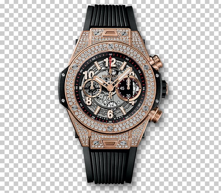 Hublot Chronograph Watch Gold Bracelet PNG, Clipart, Automatic Watch, Bracelet, Brand, Brown, Chronograph Free PNG Download
