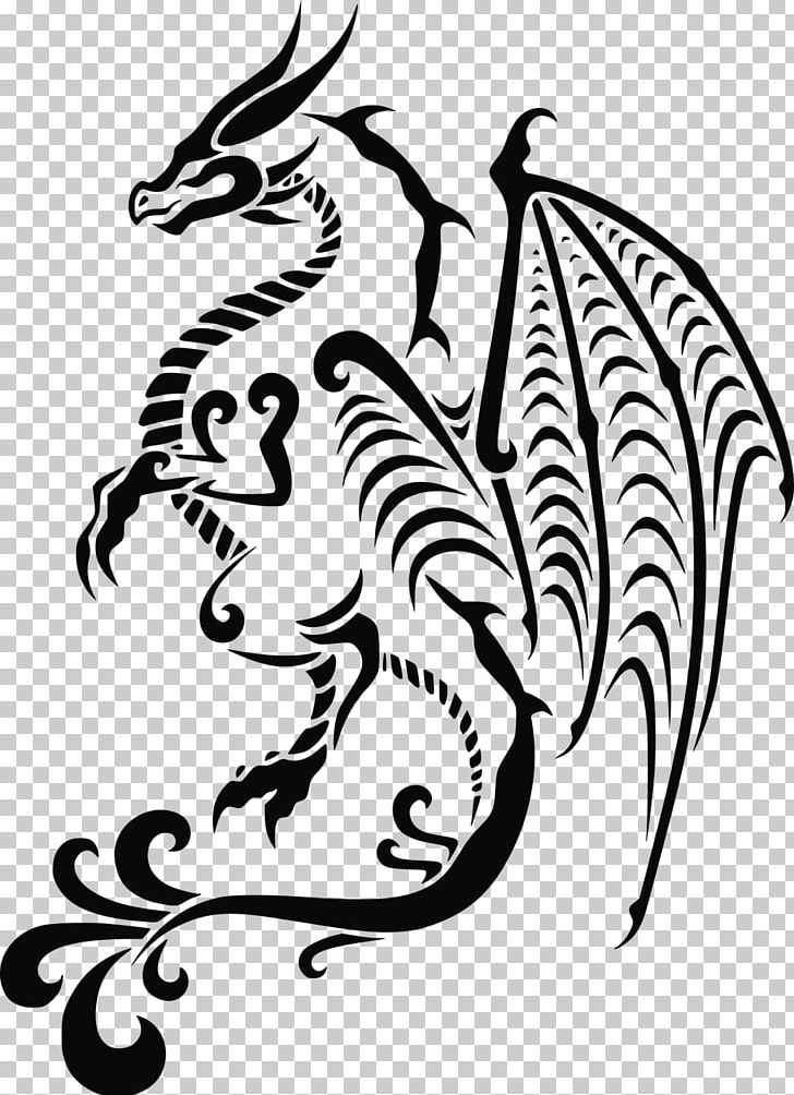 Tattoo Chinese Dragon White Dragon PNG, Clipart, Artwork, Blackandgray, Black And White, Chinese Dragon, Coloring  Free PNG Download