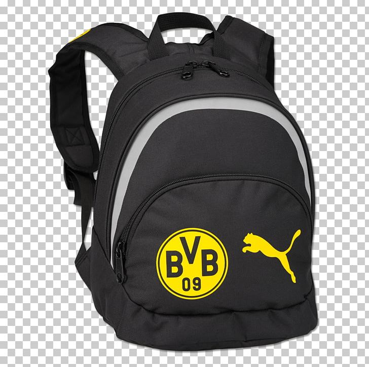 Backpack Borussia Dortmund Westfalenstadion Holdall BVB-Fanshop PNG, Clipart, Backpack, Black, Borussia Dortmund, Brand, Bundesliga Free PNG Download