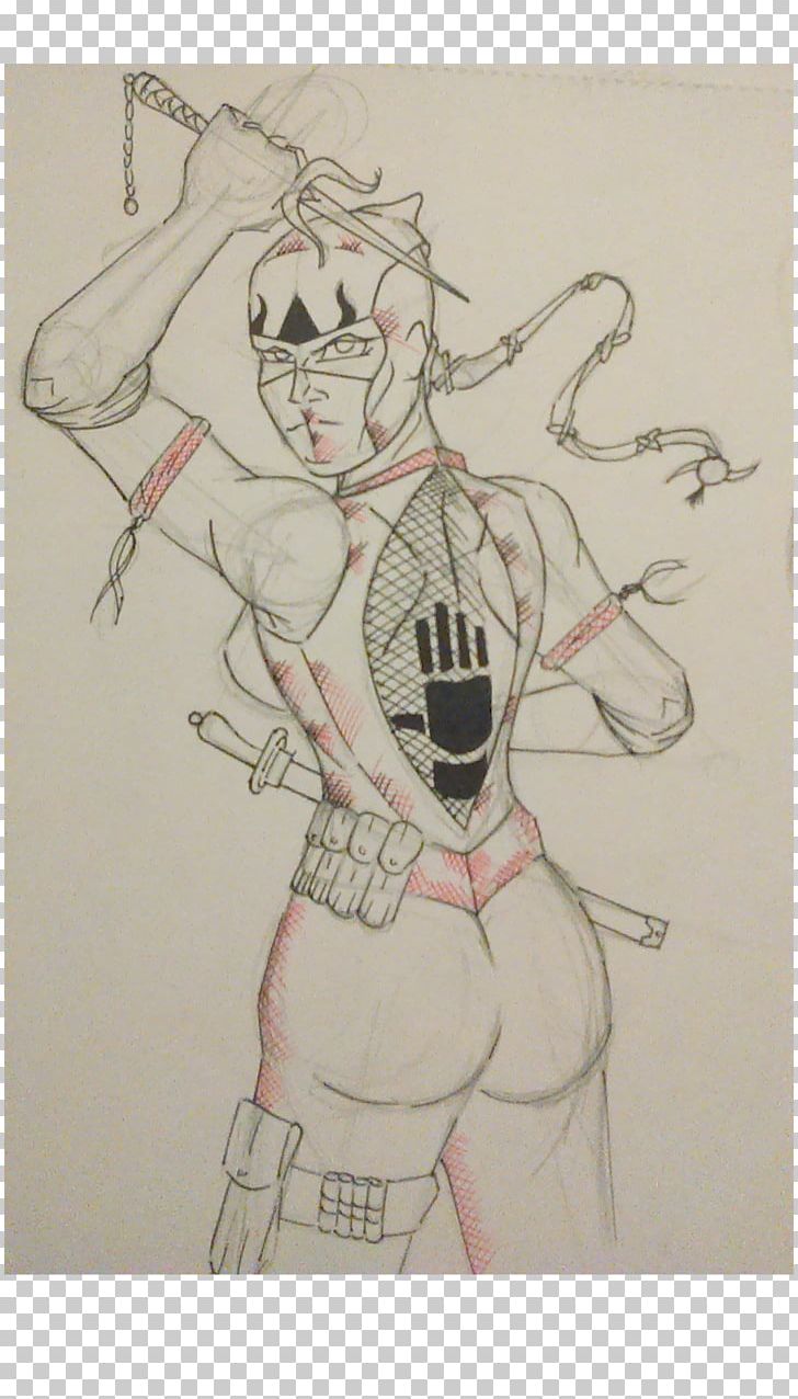 Elektra Punisher Comics Superhero Sketch PNG, Clipart, Anime, Arm, Art, Artwork, Cartoon Free PNG Download