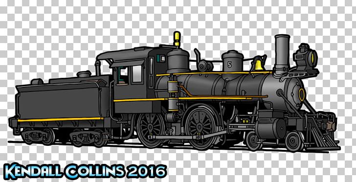 Train Rail Transport Steam Locomotive PNG, Clipart, Art, Artist, Deviantart, Digital Art, Drawing Free PNG Download