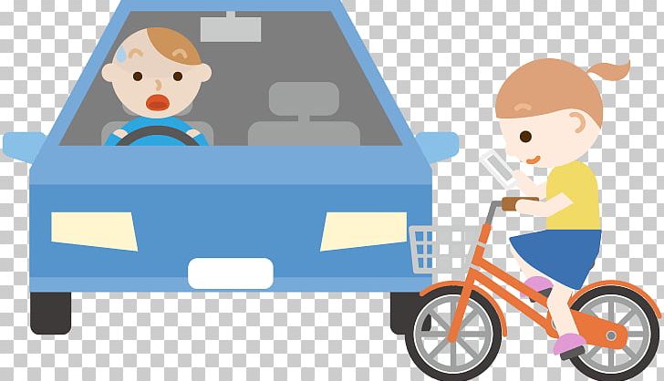 Car Bicycle Pedestrian Illustration PNG, Clipart, Bicycle, Car, Cartoon, Child, Distracted Driving Free PNG Download