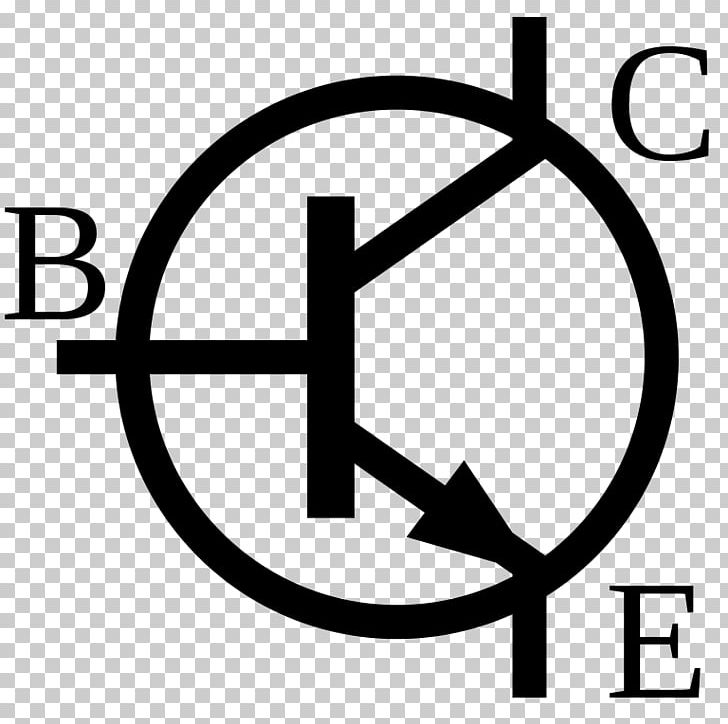 NPN Bipolar Junction Transistor Electronic Symbol Electronic Component PNG, Clipart, Area, Arrow, Bipolar Junction Transistor, Black And White, Brand Free PNG Download