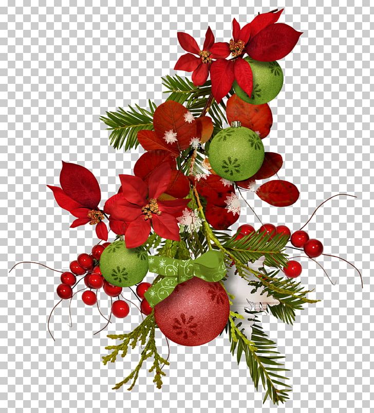 Christmas Ornament Flower Bouquet Cut Flowers PNG, Clipart, Advent, Birthday, Blomsterbutikk, Branch, Christmas Free PNG Download