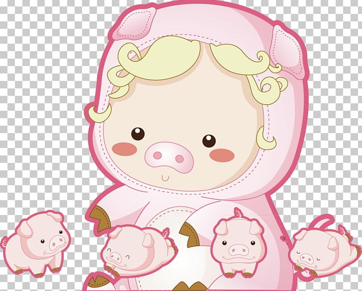 Pig Euclidean PNG, Clipart, Animals, Area, Art, Babies, Baby Free PNG Download