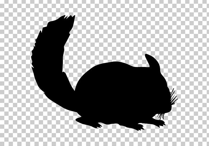 Chinchilla Silhouette Rex Rabbit PNG, Clipart, Animal, Animals, Beak, Black, Black And White Free PNG Download
