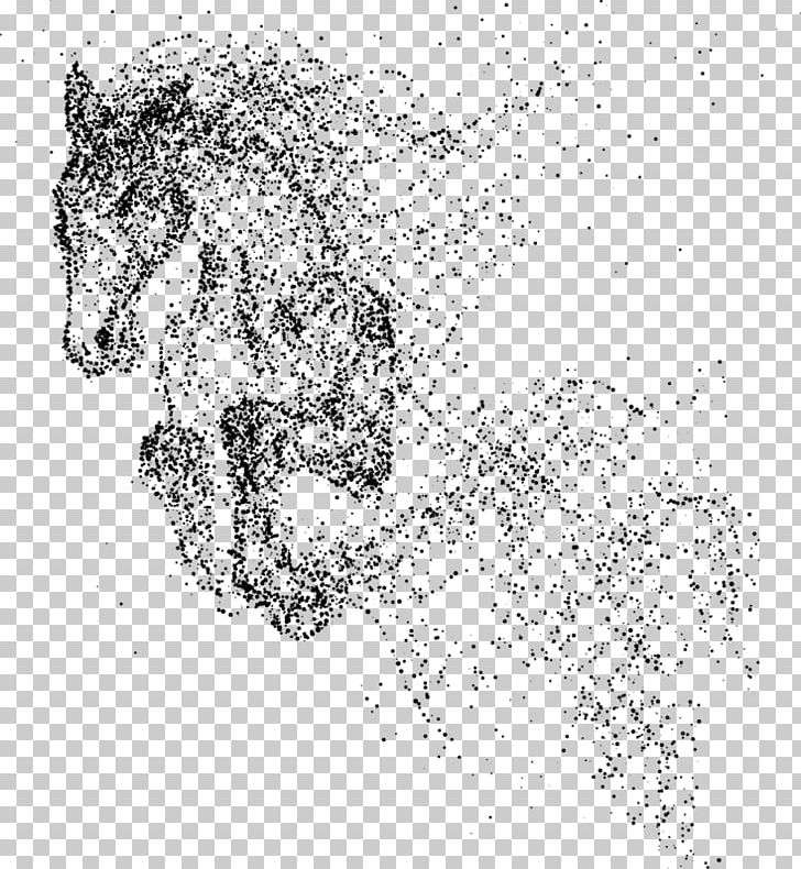 Horse Painted Animals PNG, Clipart, Animals, Area, Arrow Sketch, Art, Black And White Free PNG Download