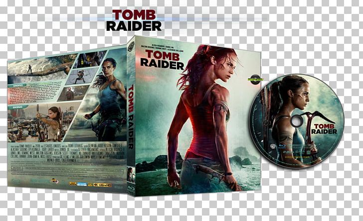 Blu-ray Disc Tomb Raider Film Poster Compact Disc PNG, Clipart, 4k Resolution, 2018, Advertising, Art, Bluray Disc Free PNG Download