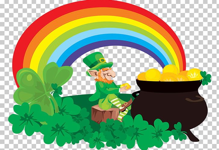Saint Patricks Day Leprechaun Rainbow St. Patricks Day Activities PNG, Clipart, Art, Cartoon, Circle, Color, Fictional Character Free PNG Download