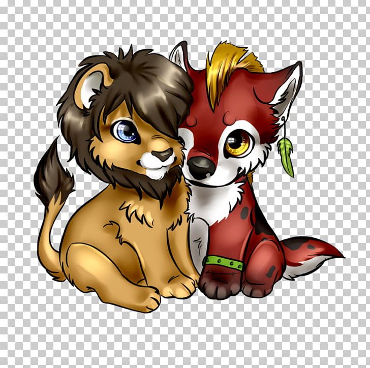 The Fox And The Lion Cat PNG, Clipart, Animals, Art, Big Cat, Big Cats, Canidae Free PNG Download