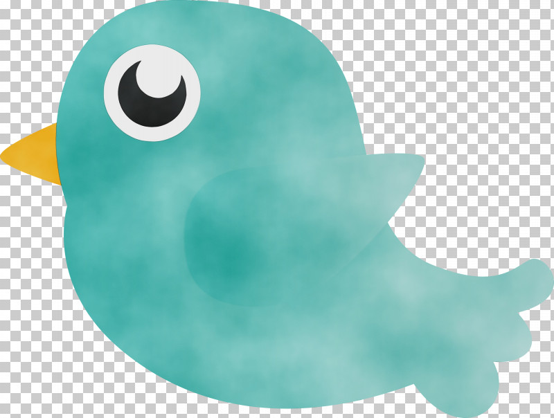 Aqua Turquoise Teal Turquoise PNG, Clipart, Aqua, Cartoon Bird, Cute Bird, Paint, Teal Free PNG Download