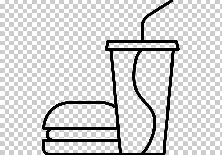 Hamburger Fizzy Drinks Junk Food Computer Icons Fast Food PNG, Clipart, Angle, Area, Black And White, Chair, Computer Icons Free PNG Download