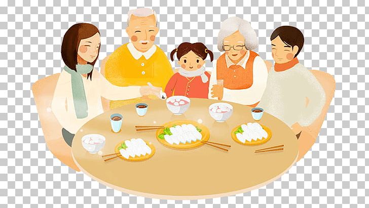 Oudejaarsdag Van De Maankalender Chinese New Year Sina Weibo Reunion Dinner PNG, Clipart, Cartoon, Cartoon Characters, Child, Conversation, Cuisine Free PNG Download
