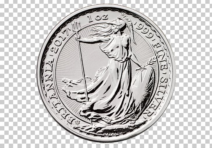 Britannia Bullion Coin Silver Coin Anniversary PNG, Clipart, Anniversary, Apmex, Black And White, Britannia, Britannia Silver Free PNG Download