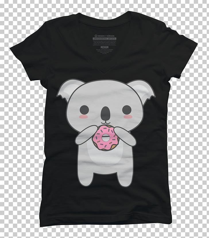 Koala T-shirt Cuteness Kavaii Animal PNG, Clipart, Animal, Animals, Animation, Black, Clothing Free PNG Download