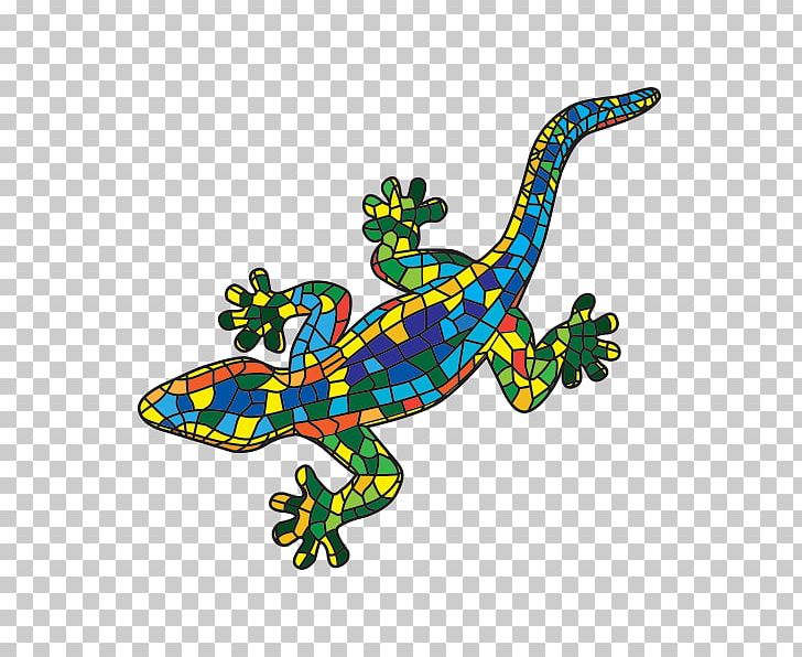 Lizard Gecko Mosaic PNG, Clipart, Amphibian, Animal Figure, Animals, Garage, Gaudi Free PNG Download
