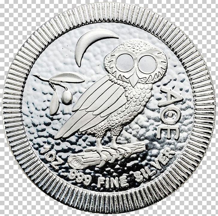 Silver Coin Bullion Owl PNG, Clipart, Apmex, Bird, Black And White, Bullion, Bullion Coin Free PNG Download