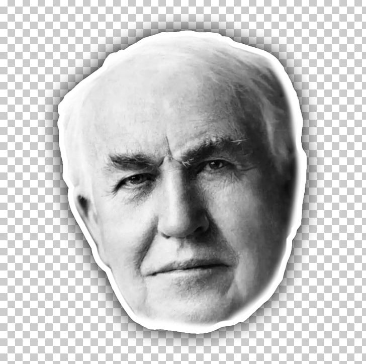 Thomas Edison War Of The Currents Inventor Invention Incandescent Light Bulb PNG, Clipart, Alessandro Volta, Black And White, Celebrities, Cheek, Electricity Free PNG Download