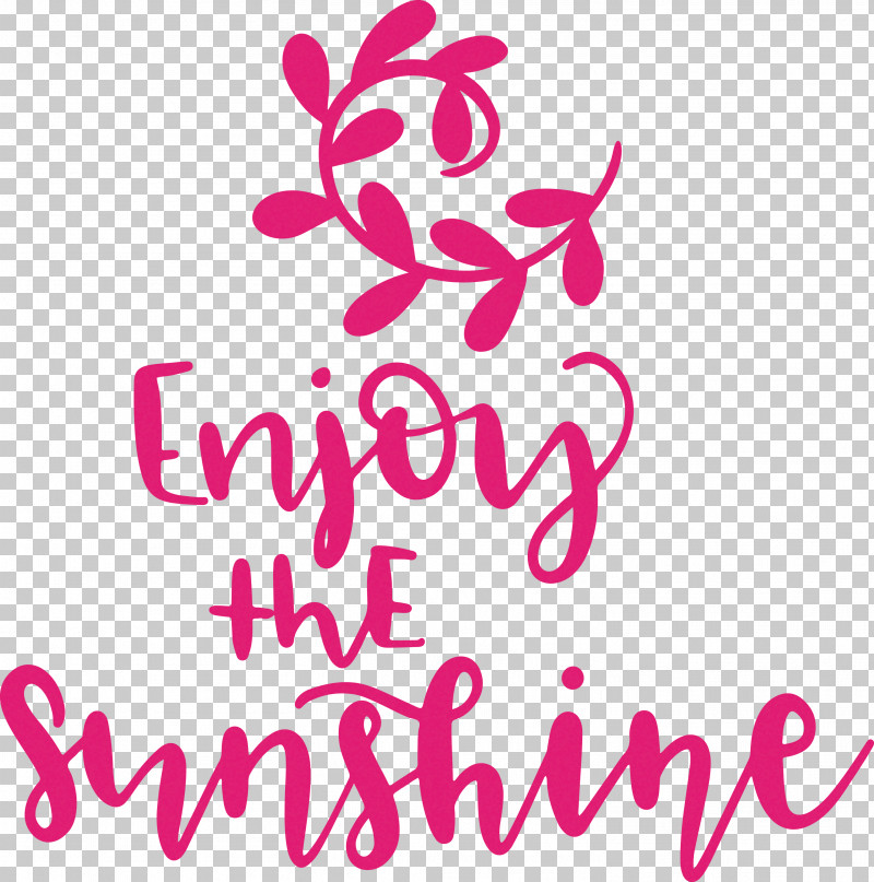 Sunshine Enjoy The Sunshine PNG, Clipart, Flower, Geometry, Line, Logo, Mathematics Free PNG Download