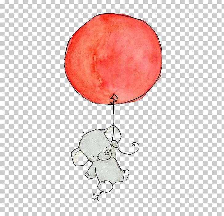 Infant Balloon Elephant Drawing Child PNG, Clipart, Art, Cartoon, Children, Childrens Day, Cuteness Free PNG Download