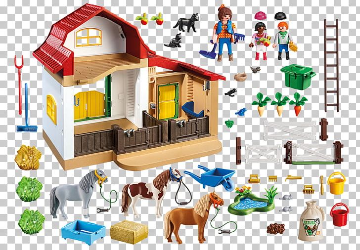 Playmobil Pony Farm Playmobil Pony Farm Playmobil Farm Horse PNG, Clipart,  Free PNG Download