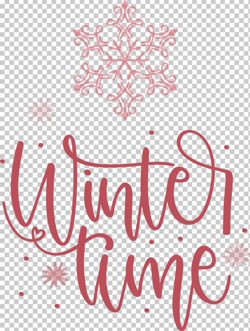 Winter Time PNG, Clipart, Calligraphy, Flower, Line, Logo, M Free PNG Download