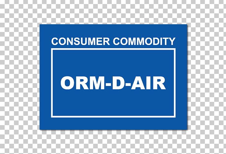 ORM-D Dangerous Goods Label Sticker Paper PNG, Clipart, Ammunition, Area, Banner, Begrenzte Menge, Blue Free PNG Download