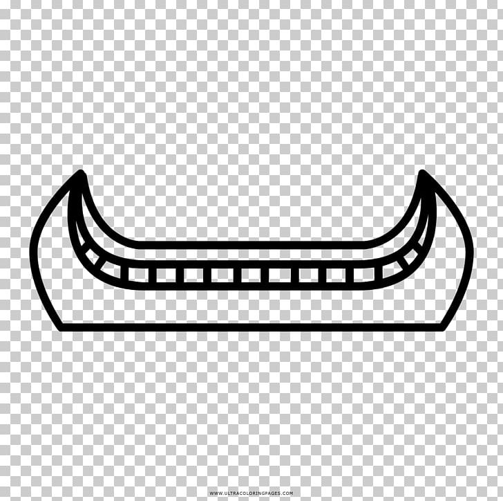 Line Art Drawing Coloring Book Canoe Black And White PNG, Clipart, Angle, Area, Automotive Design, Auto Part, Black Free PNG Download
