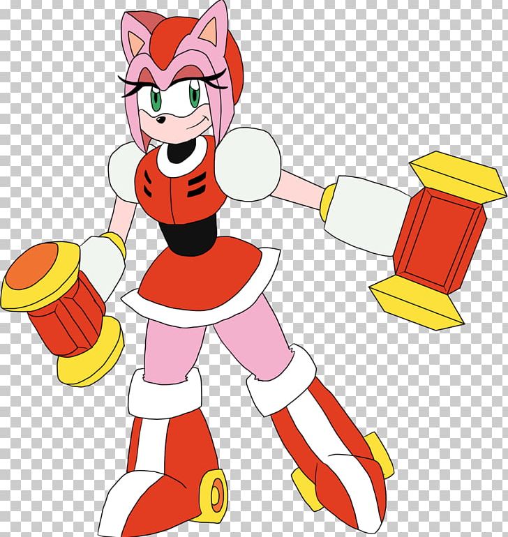 Amy Rose Sonic The Hedgehog Robot Master Woman Mega Man PNG, Clipart, Amy Rose, Art, Artwork, Cartoon, Deviantart Free PNG Download