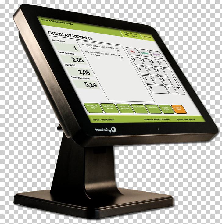 Computer Monitors Touchscreen Point Of Sale All-in-One Computer Terminal PNG, Clipart, Central Processing Unit, Computer, Computer Monitor Accessory, Electronics, Hardware Free PNG Download