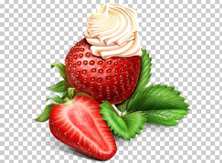Ice Cream Cocktail Milk Strawberry PNG, Clipart, Cake, Cheese, Cream, Creative, Creative Fruit Free PNG Download