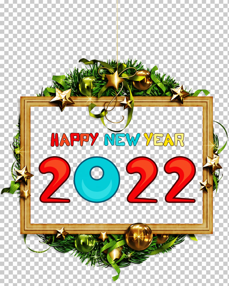 2022 Happy New Year 2022 New Year 2022 PNG, Clipart, Bauble, Christmas Card, Christmas Day, Christmas Decoration, Christmas Tree Free PNG Download