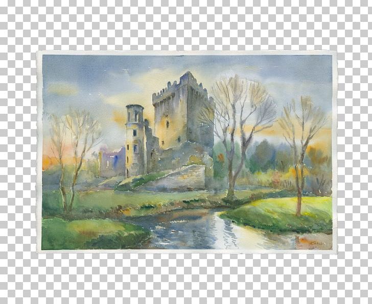 Blarney Castle Watercolor Painting Ireland In Watercolour PNG, Clipart, Acrylic Paint, Art, Bank, Blarney, Blarney Castle Free PNG Download