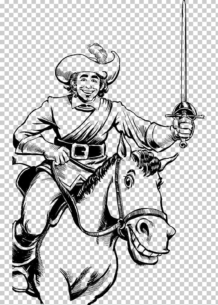 The Three Musketeers Drawing Line Art PNG, Clipart,  Free PNG Download