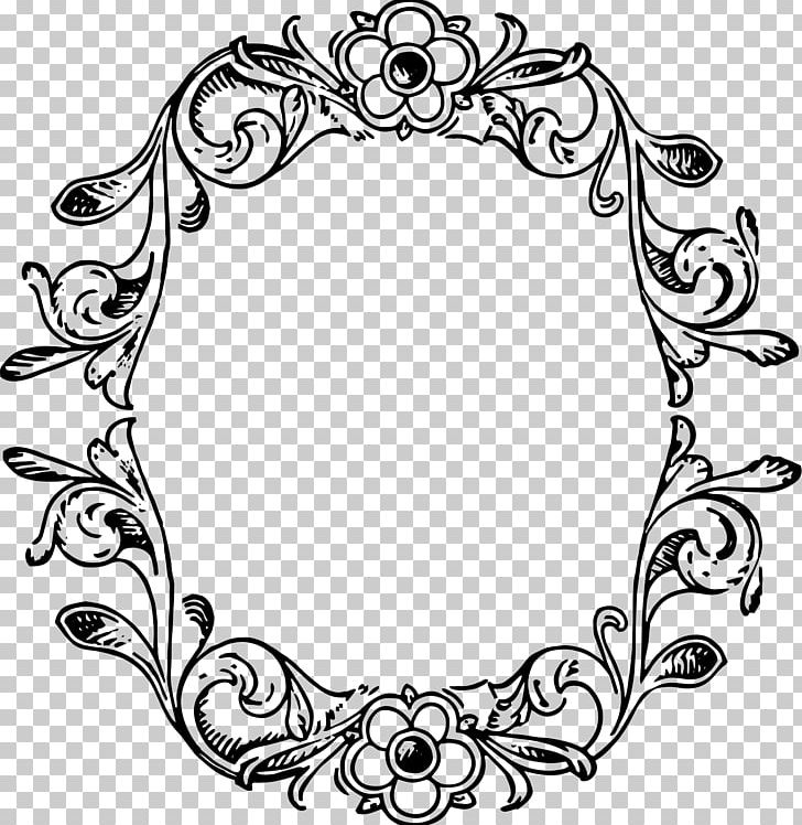 Borders And Frames Decorative Arts PNG, Clipart, Art, Black And White, Body Jewelry, Borders And Frames, Circle Free PNG Download
