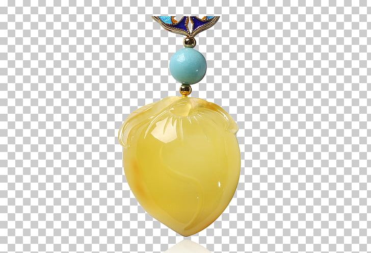 Gemstone Longevity Peach Pendant Necklace Amber PNG, Clipart, 925, 925 Silver, Beeswax, Blessing, Bluing Free PNG Download