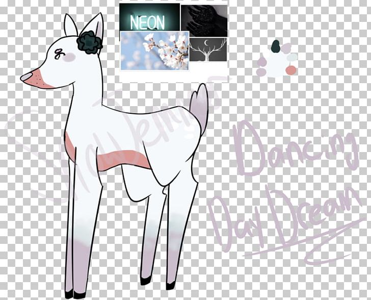 Reindeer Horse Mammal Dog Cartoon PNG, Clipart, Canidae, Cartoon, Character, Daydreaming, Deer Free PNG Download