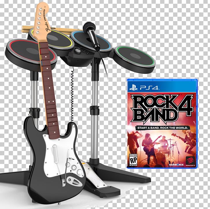 Rock Band 4 PlayStation 4 Video Game PNG, Clipart, Band, Computer Software, Electronic Instrument, Guitar Accessory, Harmonix Music Systems Free PNG Download