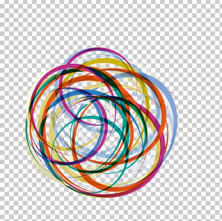 Creative Circle Colorful Lines PNG, Clipart, Abstract Lines, Circle, Circle Frame, Colored Circles, Colorful Circles Free PNG Download