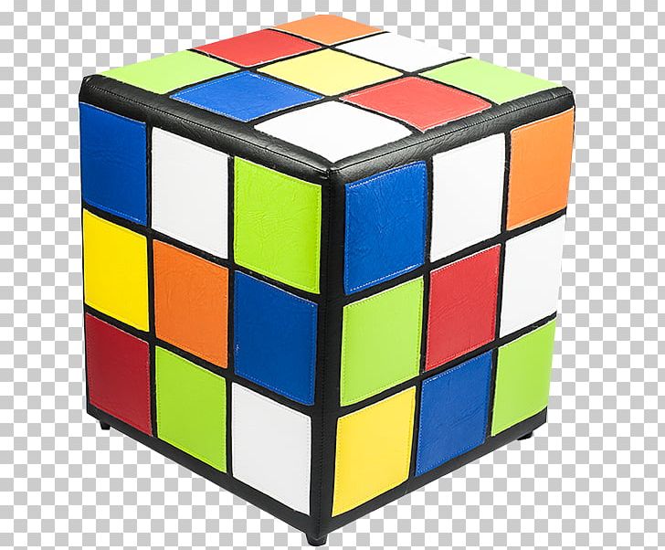 Rubik's Cube Square Tuffet Bean Bag Chair PNG, Clipart,  Free PNG Download